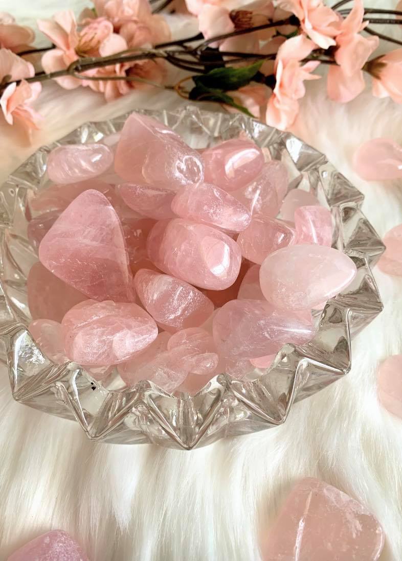 Rose Quartz Tumbled Stones