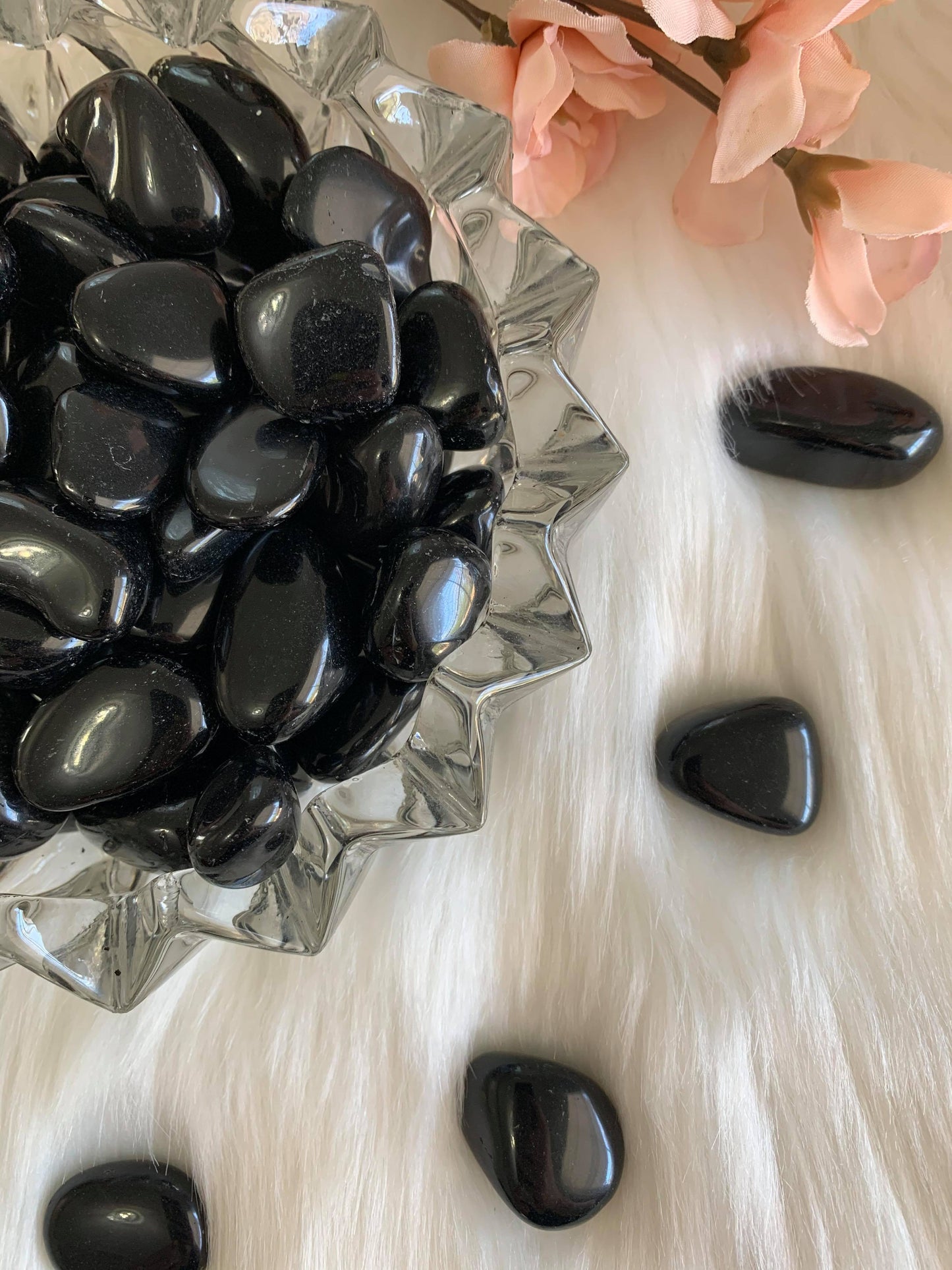 Obsidian Tumbled Stones