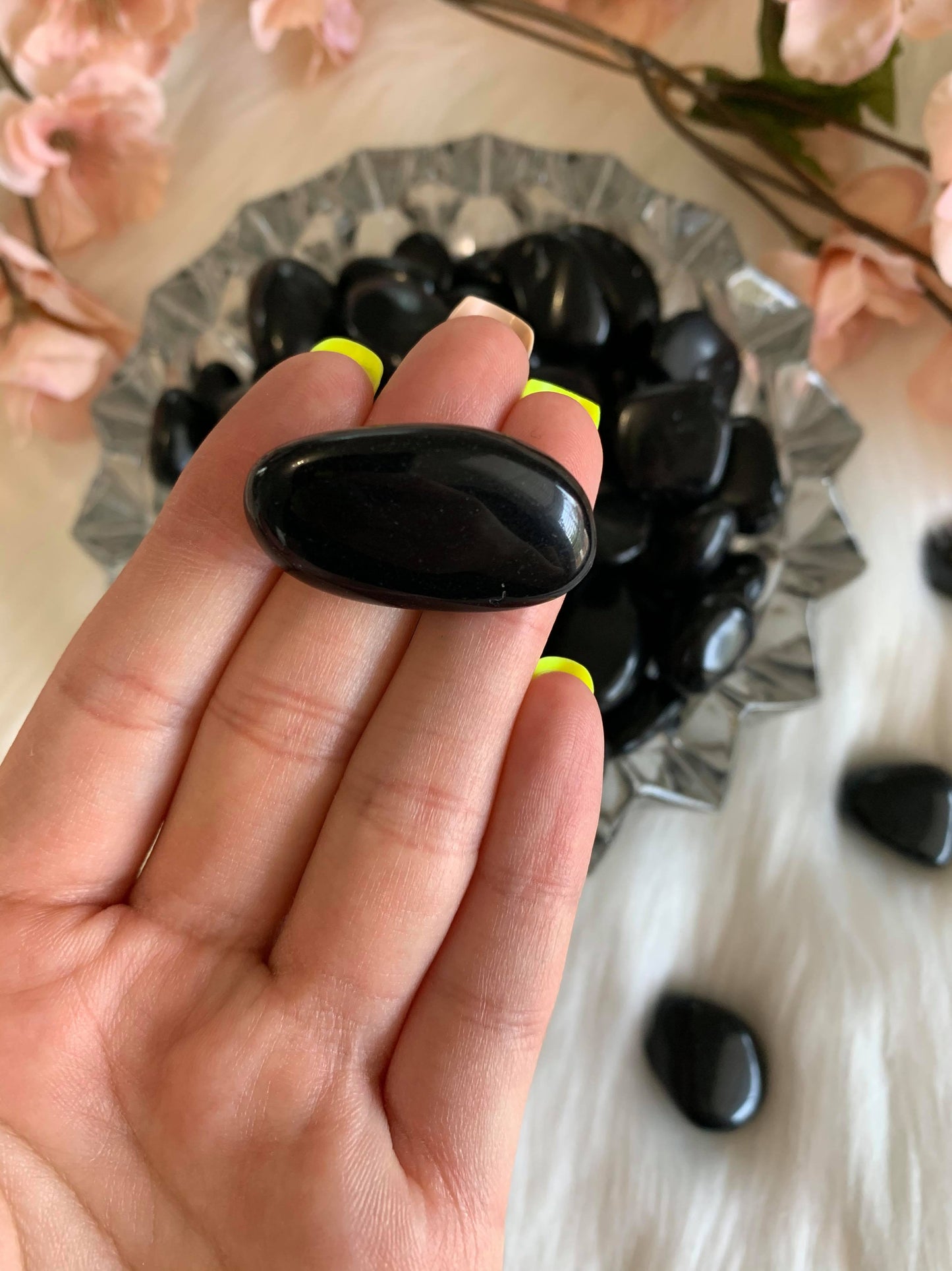 Obsidian Tumbled Stones