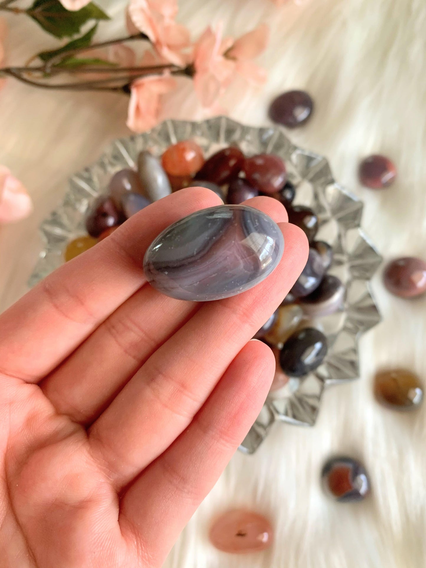 Pink Botswana Agate