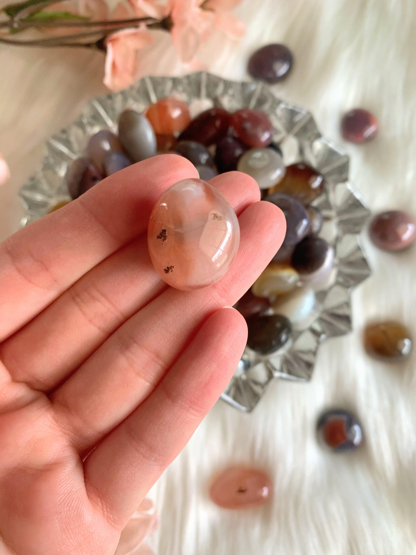 Pink Botswana Agate