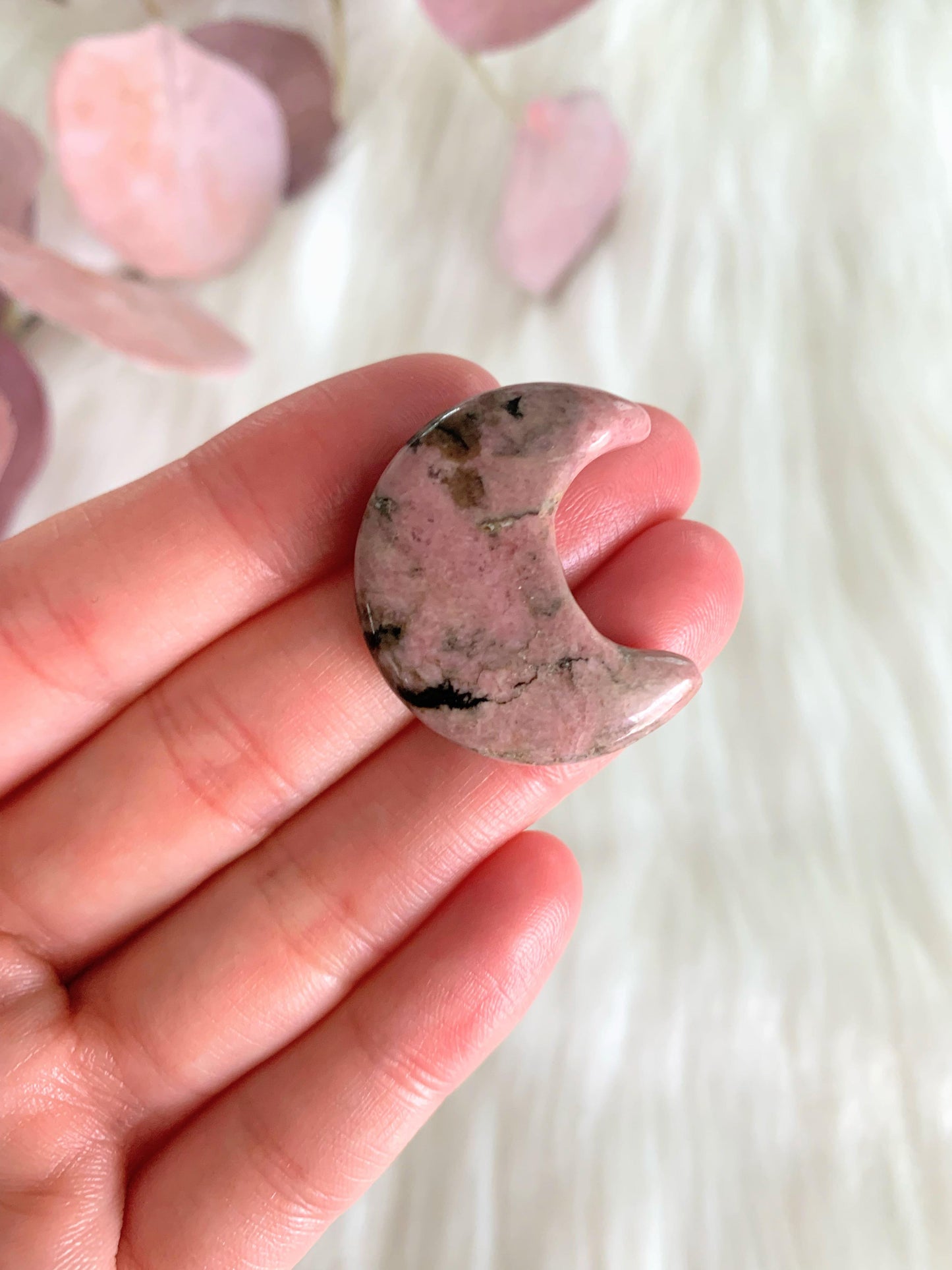 Rhodonite Moon