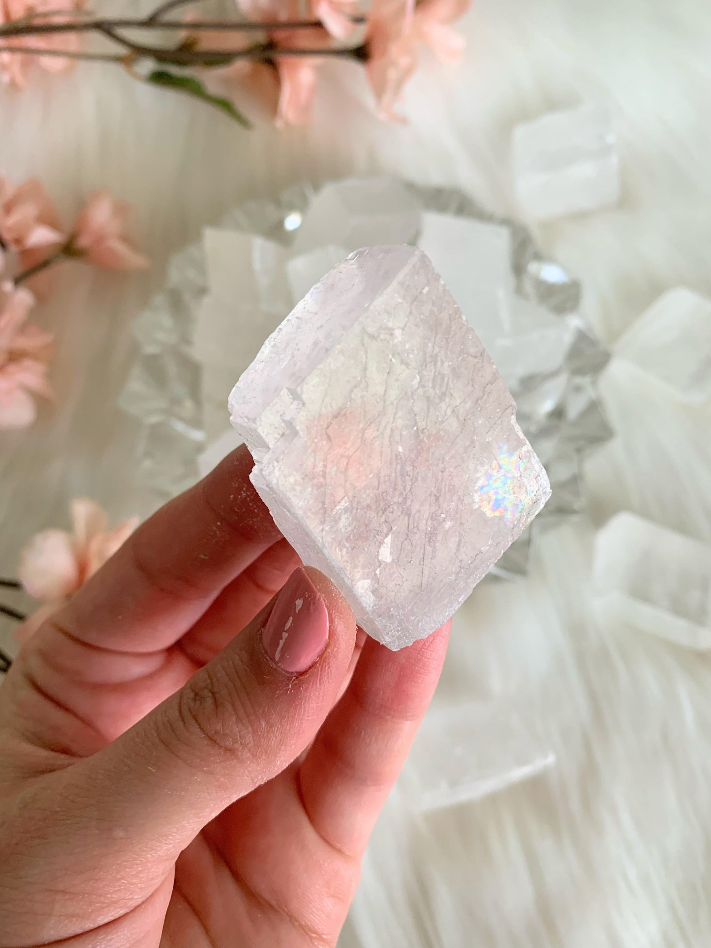 Clear Calcite Rough Stone