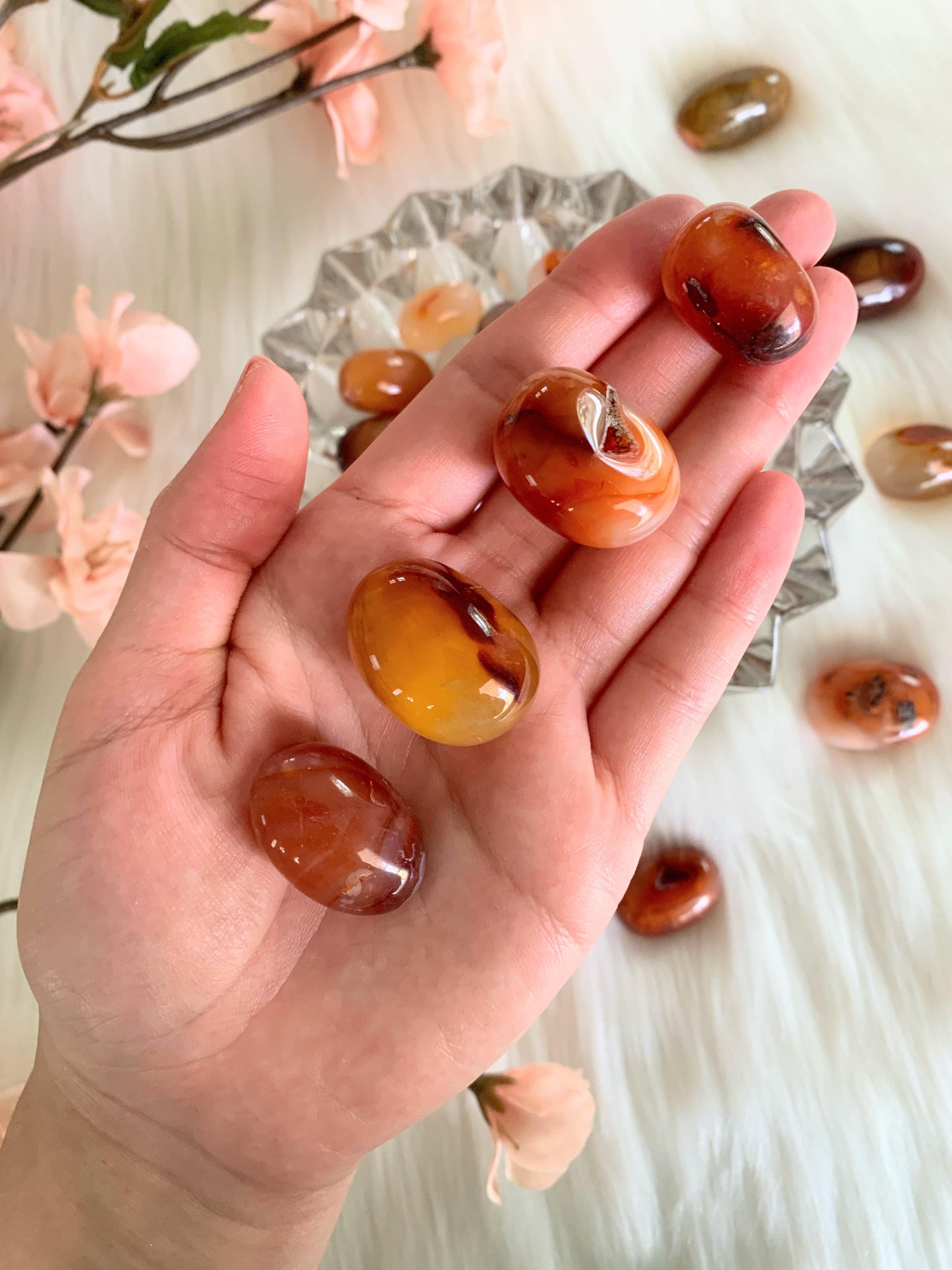 Carnelian Tumbled Stone