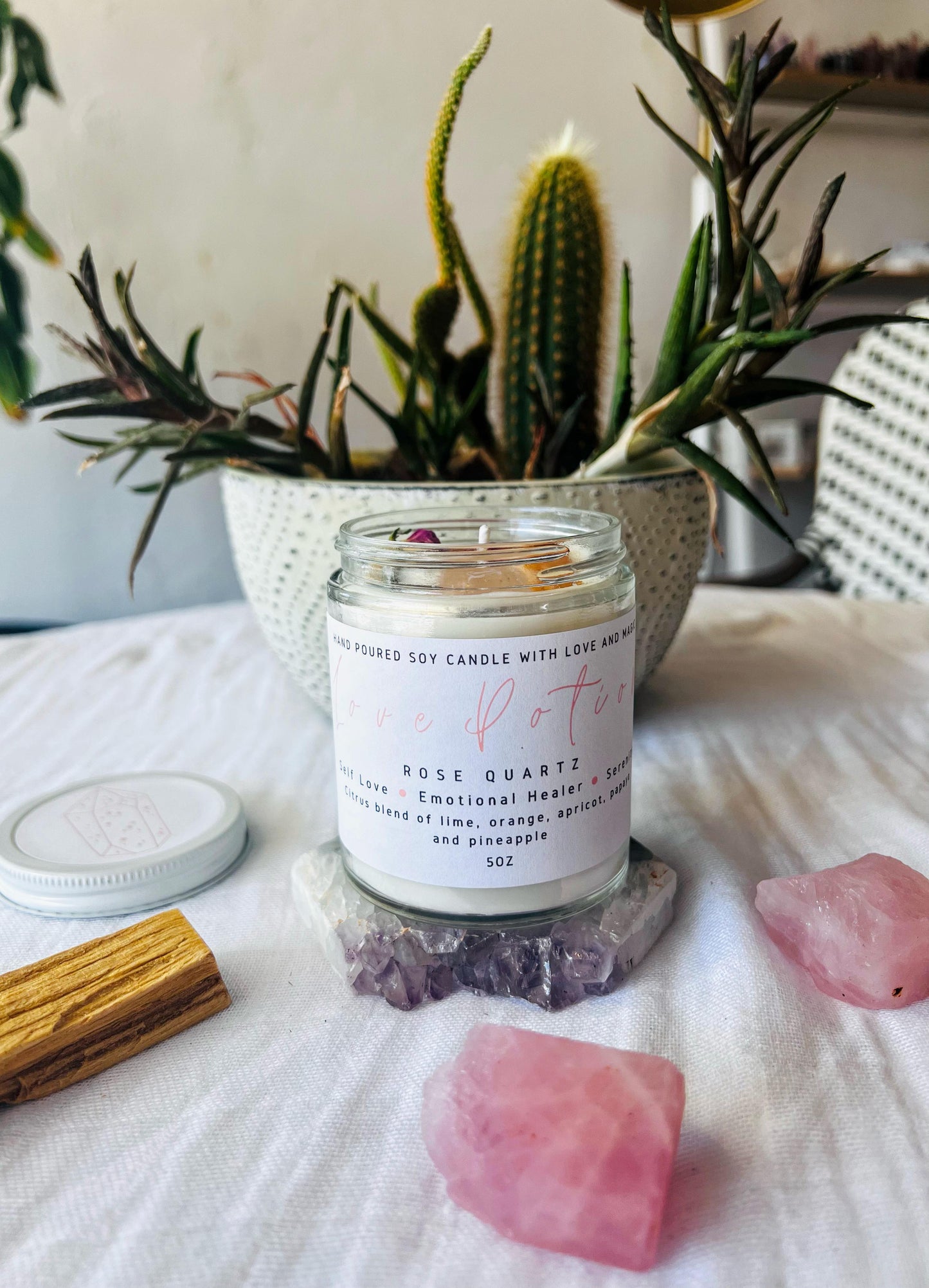 Love Potion 5Oz Crystal Candle