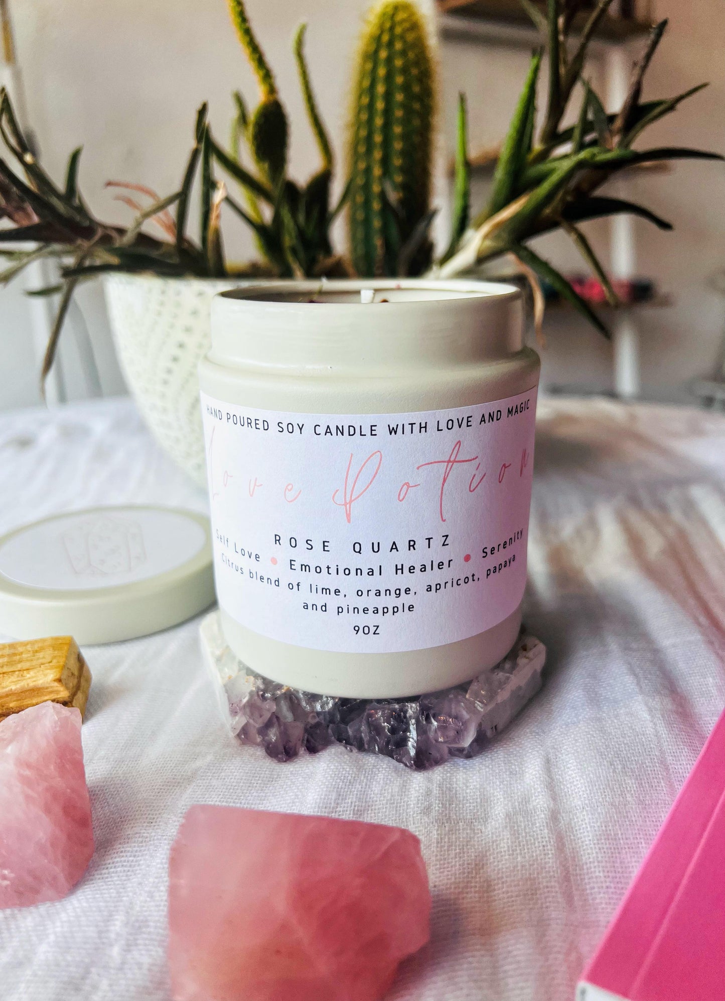 Love Potion 9Oz Crystal Candle