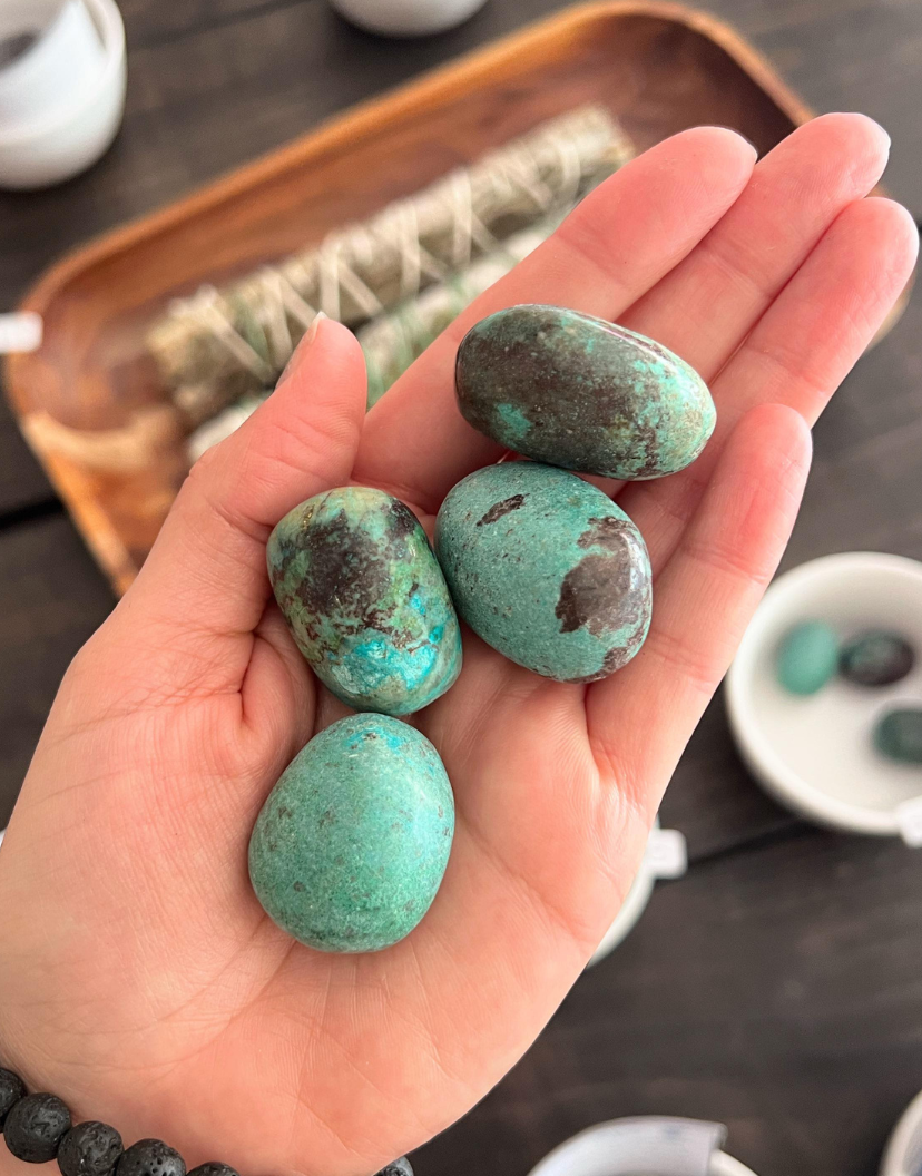 Chrysocolla Tumble Stone