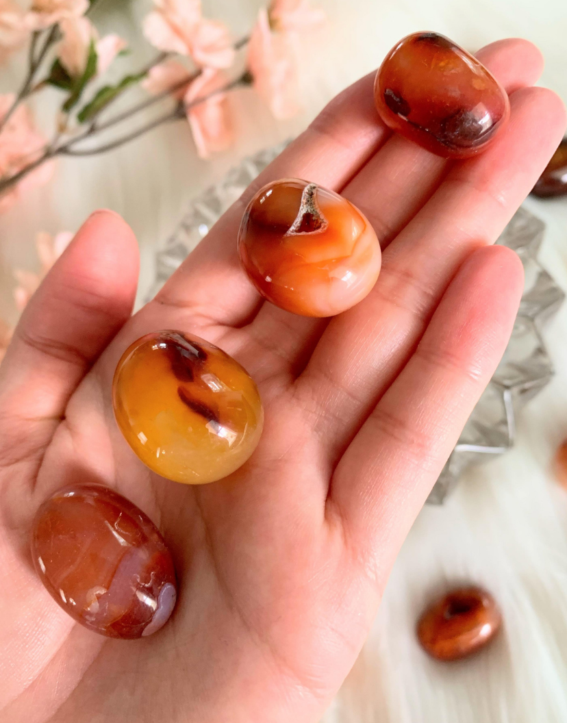 Carnelian Tumbled Stone